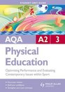 Optimising Performance  Evaluating Contemporary Issues Within Sport  Physical Education Aqa A2 Physical Education Student Guide Unit 3