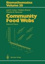 Community Food Webs Data and Theory