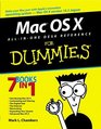 Mac OS X All-in-One Desk Reference for Dummies