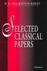 Selected Classical Papers