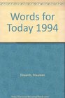 Words for Today 1994