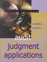 Audit Judgment Applications An Integrated Case