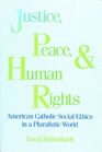 Justice Peace and Human Rights American Catholic Social Ethics in a Pluralistic World