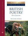 The Facts on File Companion to British Poetry 19th Century