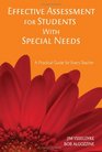 Effective Assessment for Students With Special Needs A Practical Guide for Every Teacher