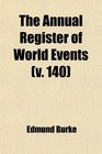 The Annual Register of World Events  A Review of the Year