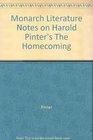 Monarch Literature Notes on Harold Pinter's The Homecoming