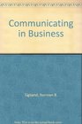 Communicating in Business