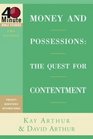 Money and Possessions  The Quest for Contentment