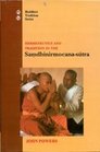 Hermeneutics and Tradition in the Samdhinirmocanasutra