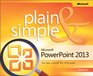 Microsoft PowerPoint 2013 Plain  Simple