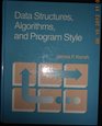 Data Structures Algorithms and Program Style