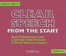 Clear Speech from the Start Audio CDs  Basic Pronunciation and Listening Comprehension in North American English