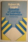 Essentials of Learning for Instruction