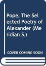 Pope The Selected Poetry of Alexander