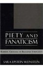 Piety and Fanaticism: Rabbinic Criticism of Religious Stringency