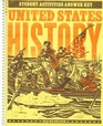 BJU United States History (Grade 11) Student Activities Answer Key, 4th ed.
