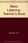 Basic Listening Teacher's Book