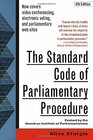 Standard Code of Parliamentary Procedure 4th edition