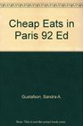 Cheap Eats in Paris 92 Ed