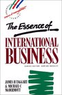 The Essence of International Business