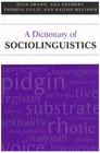 A Dictionary of Sociolinguistics