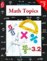 Math Topics Grade 7