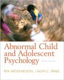 Abnormal Child And Adolescent Psychology