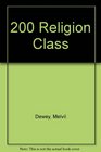200 Religion Class