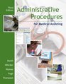Administrative Procedures for Medical Assisting with Student CD