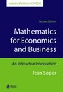 Mathematics for Economics and Business Includes MathEcon CDROM An Interactive Introduction