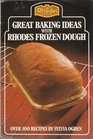 Bake Breads from Frozen Dough