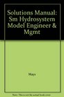Solutions Manual Sm Hydrosystem Model Engineer  Mgmt