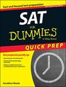 SAT For Dummies 2015 Quick Prep Edition