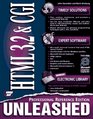 Html 32 and Cgi Unleashed Professional Reference Edition