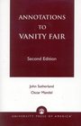 Annotations to Vanity Fair Second Edition