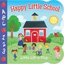 Happy Little School LiftaFlap Children's Board Book