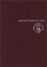 American Psychiatric Association Appointment Book Desk 2002