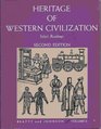 Heritage of Western Civilization 2