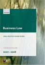 Business Law 20072008