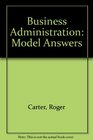 Business Administration Model Answers