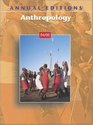 Annual Editions Anthropology 04/05