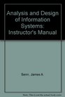 Analysis and Design of Information Systems Instructor's Manual
