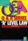 'A' LEVEL LAW