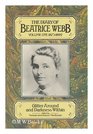 The Diary of Beatrice Webb Volume I Glitter Around and Darkness Within 18731892