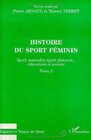 Histoire du sport fminin