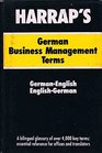 Harrap's German Business Management Terms