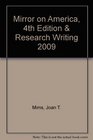 Mirror on America 4e  Research and Writing with 2009 MLA Update