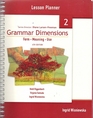 Grammar Dimensions Teacher's Annotated Edition Bk 2