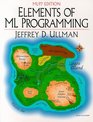 Elements of ML Programming ML97 Edition